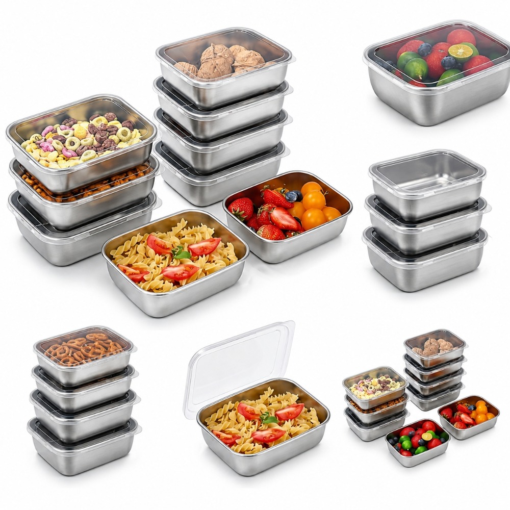 Food Storage Meals - 6 قطع من حاويات تخزين الطعام