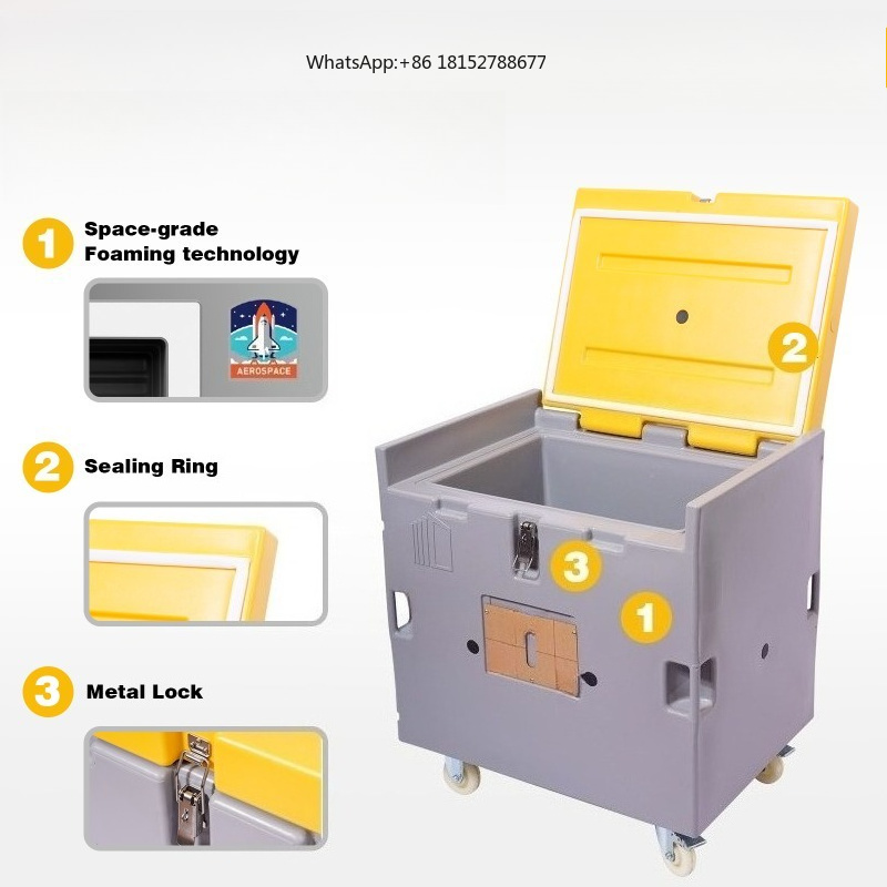 Food Storage Containers - صندوق تخزين معزول للثلج الجاف مصنوع