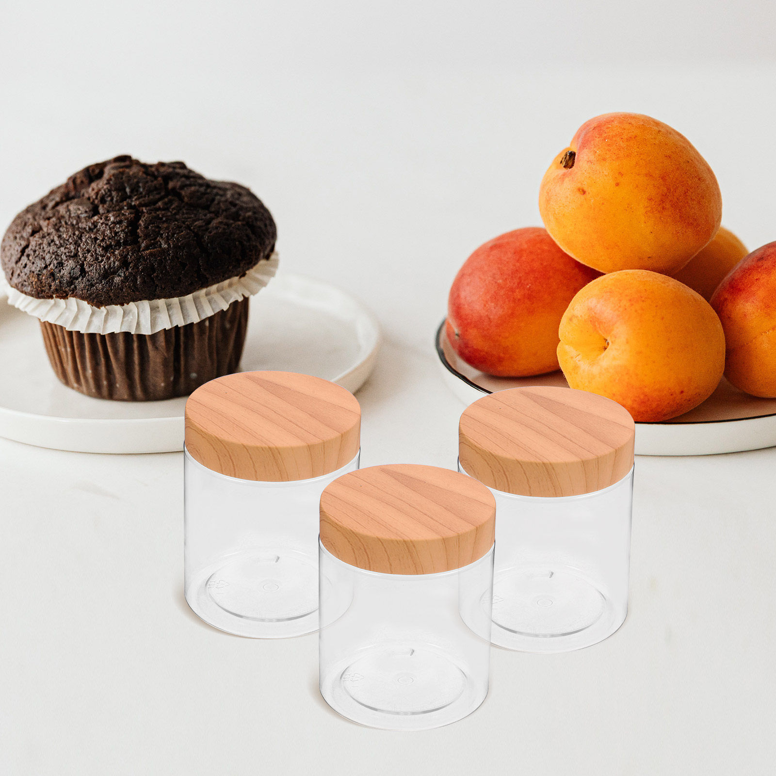 Food Storage Containers - 6 قطع من علب تخزين الطعام