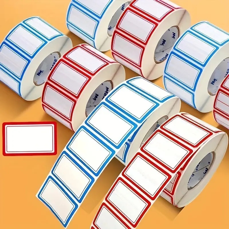 Food Storage Labels - 500 قطعة من ملصقات الفريزر الخالية