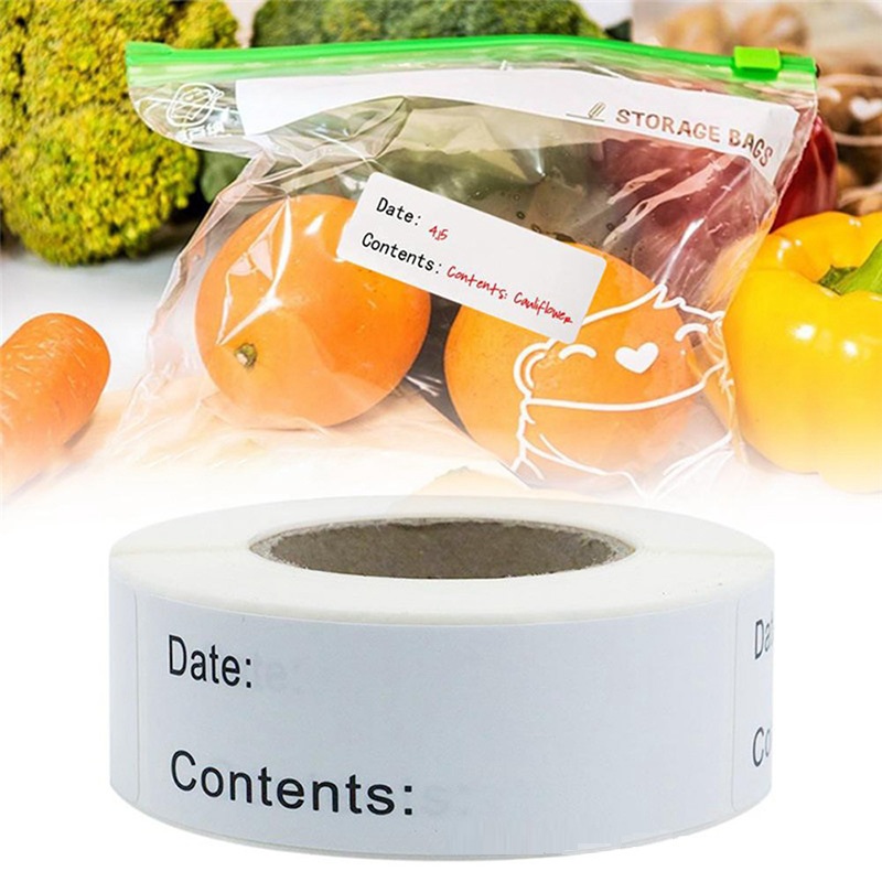 ملصق تخزين المواد الغذائية ذات - مراجعة Food Storage Labels وسعره