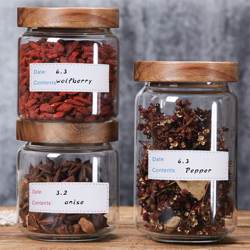 2 لفة من ملصقات الطعام اللاصقة - مراجعة Food Storage Labels وسعره