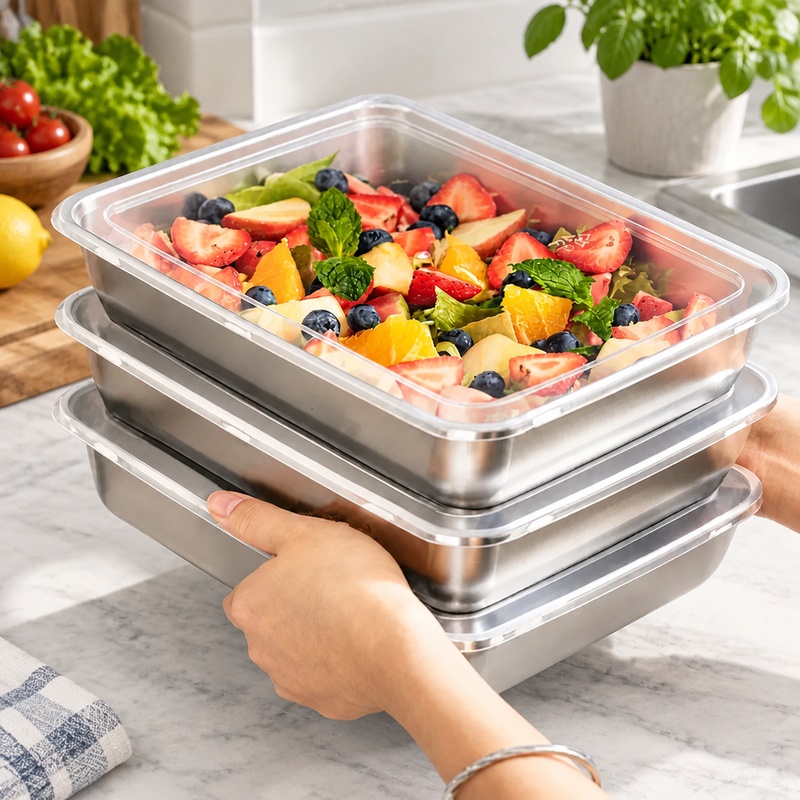 مجموعة من 3 علب تخزين طعام مصن - مراجعة Food Storage Meals وسعره