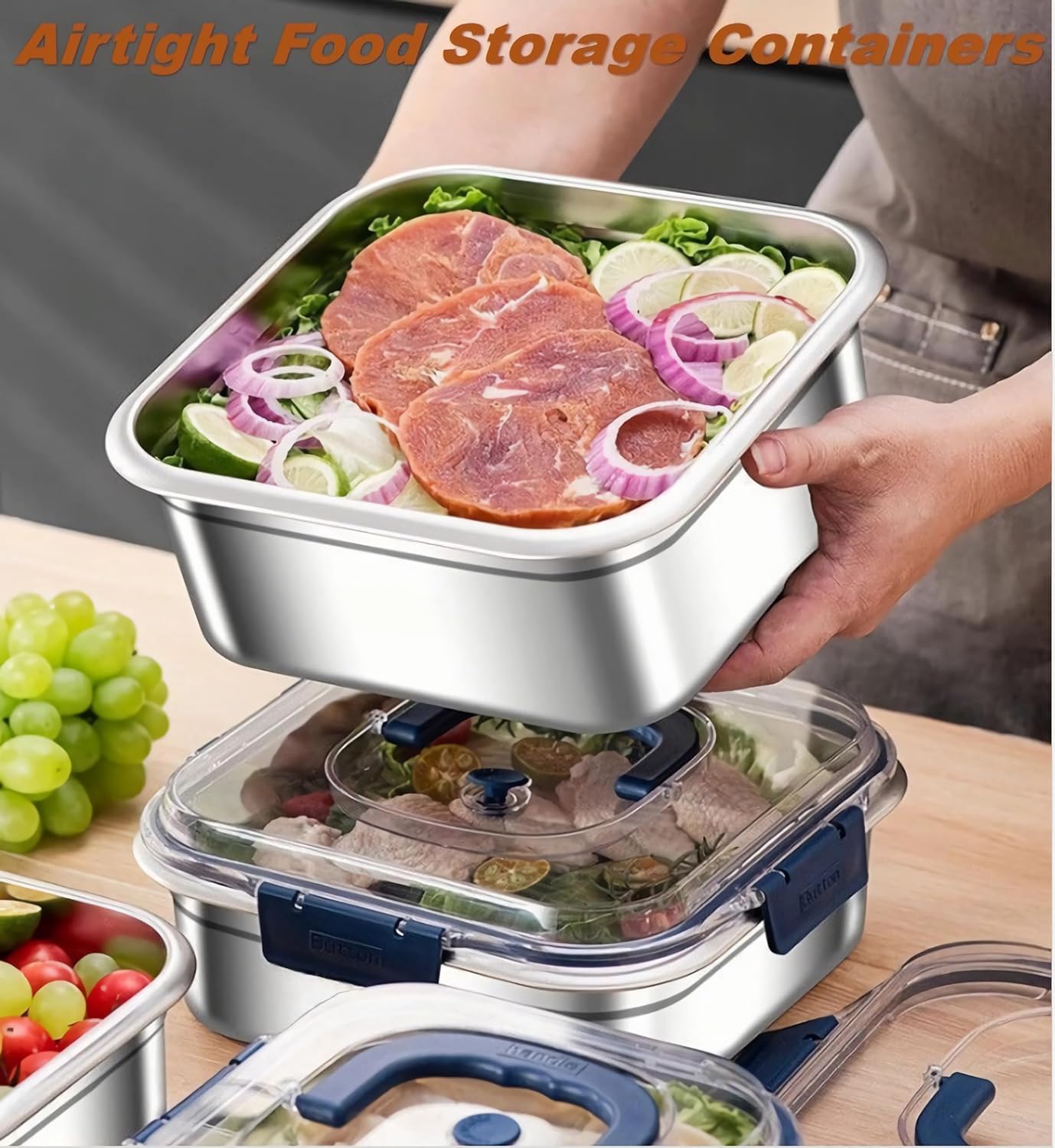 صندوق تخزين طعام من الفولاذ ال - مراجعة Food Storage Oven Safe وسعره